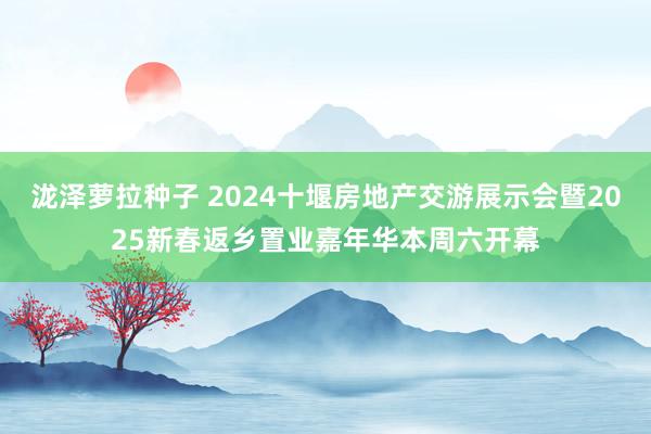 泷泽萝拉种子 2024十堰房地产交游展示会暨2025新春返乡置业嘉年华本周六开幕